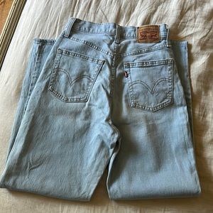 Levi’s light wash tapered Levi’s